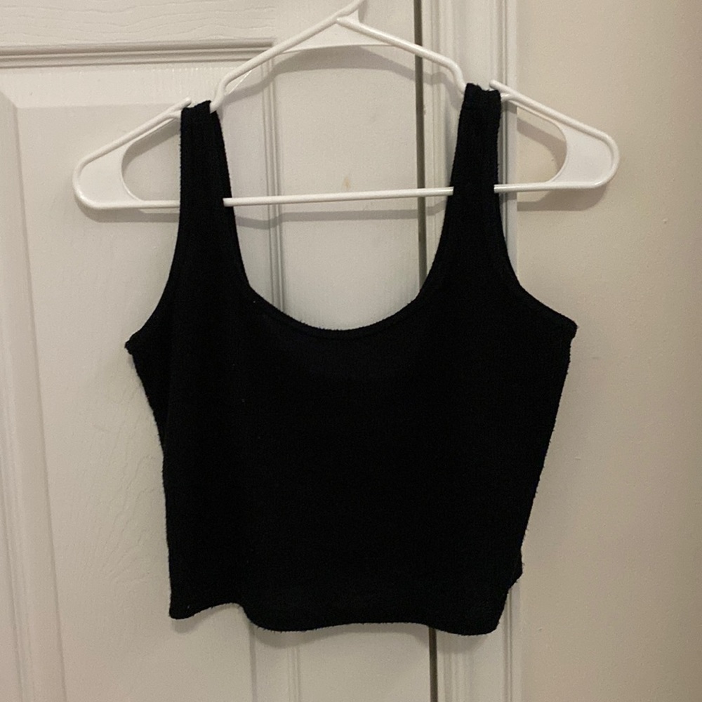 PacSun basics waffle tank top